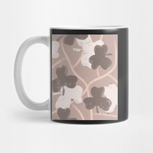 Pastel shamrock pattern Mug